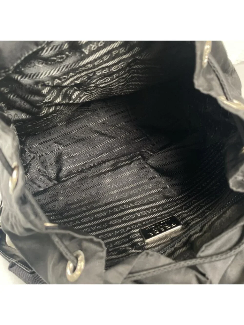 Prada Backpack Nylon Black